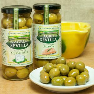 Stuffed green olives